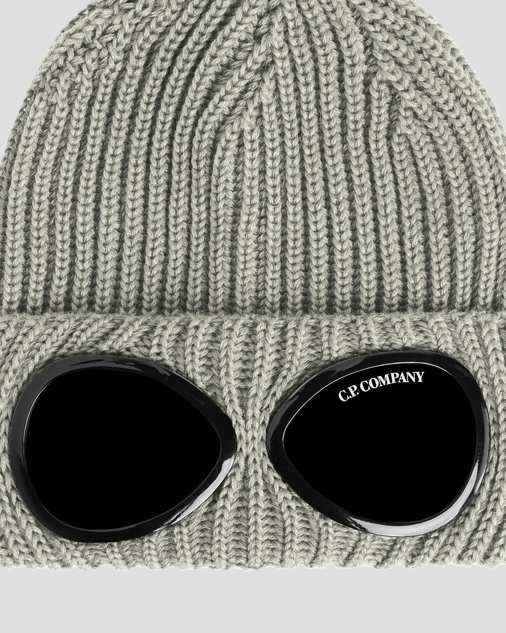 Extra Fine Merino Wool Goggle Beanie Silver Sage