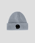 Extra Fine Merino Wool Lens Beanie Griffin Grey