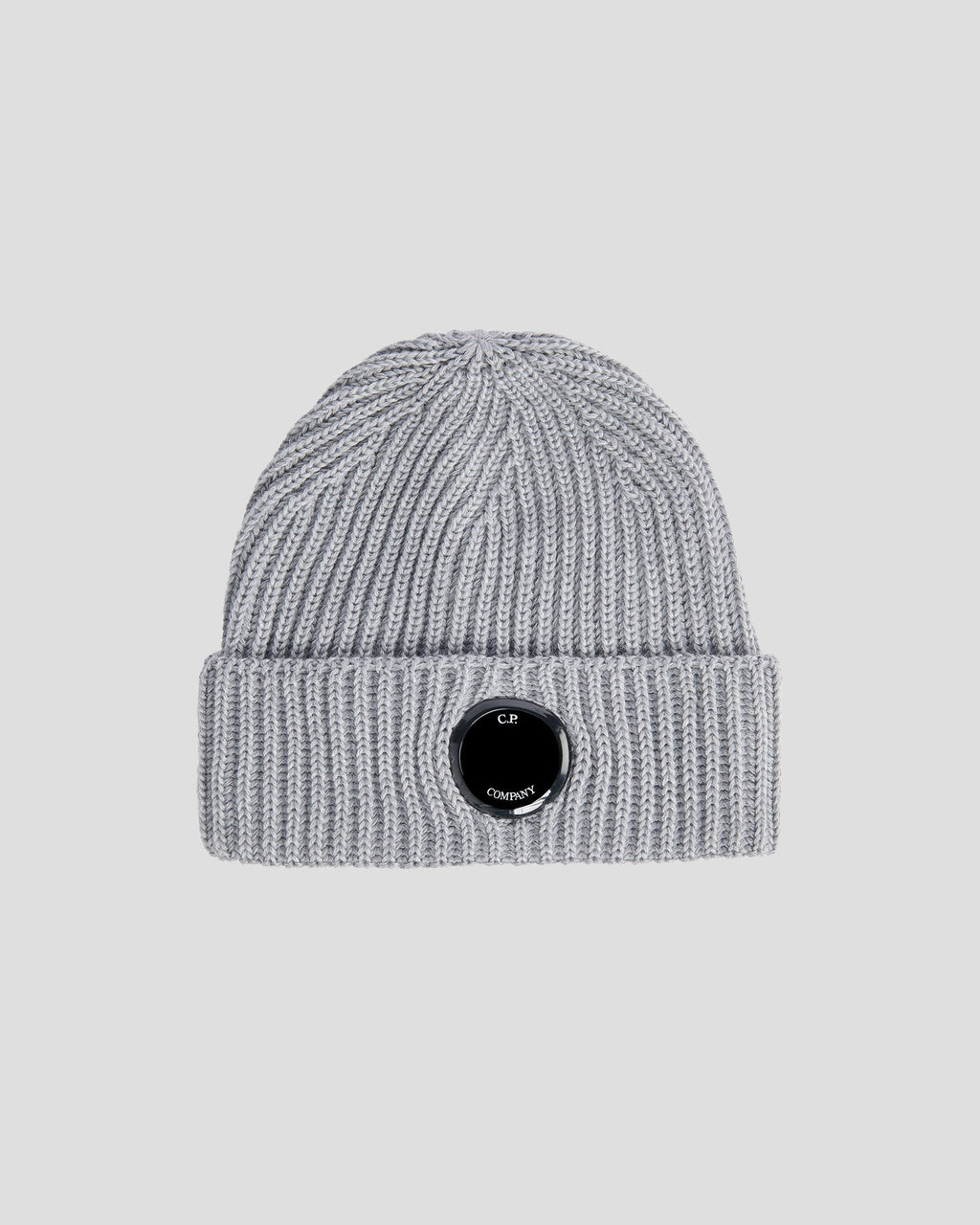 Extra Fine Merino Wool Beanie Grey Melange