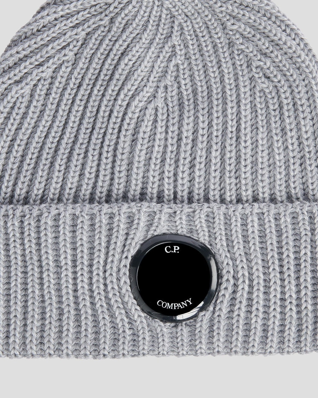 Extra Fine Merino Wool Beanie Grey Melange