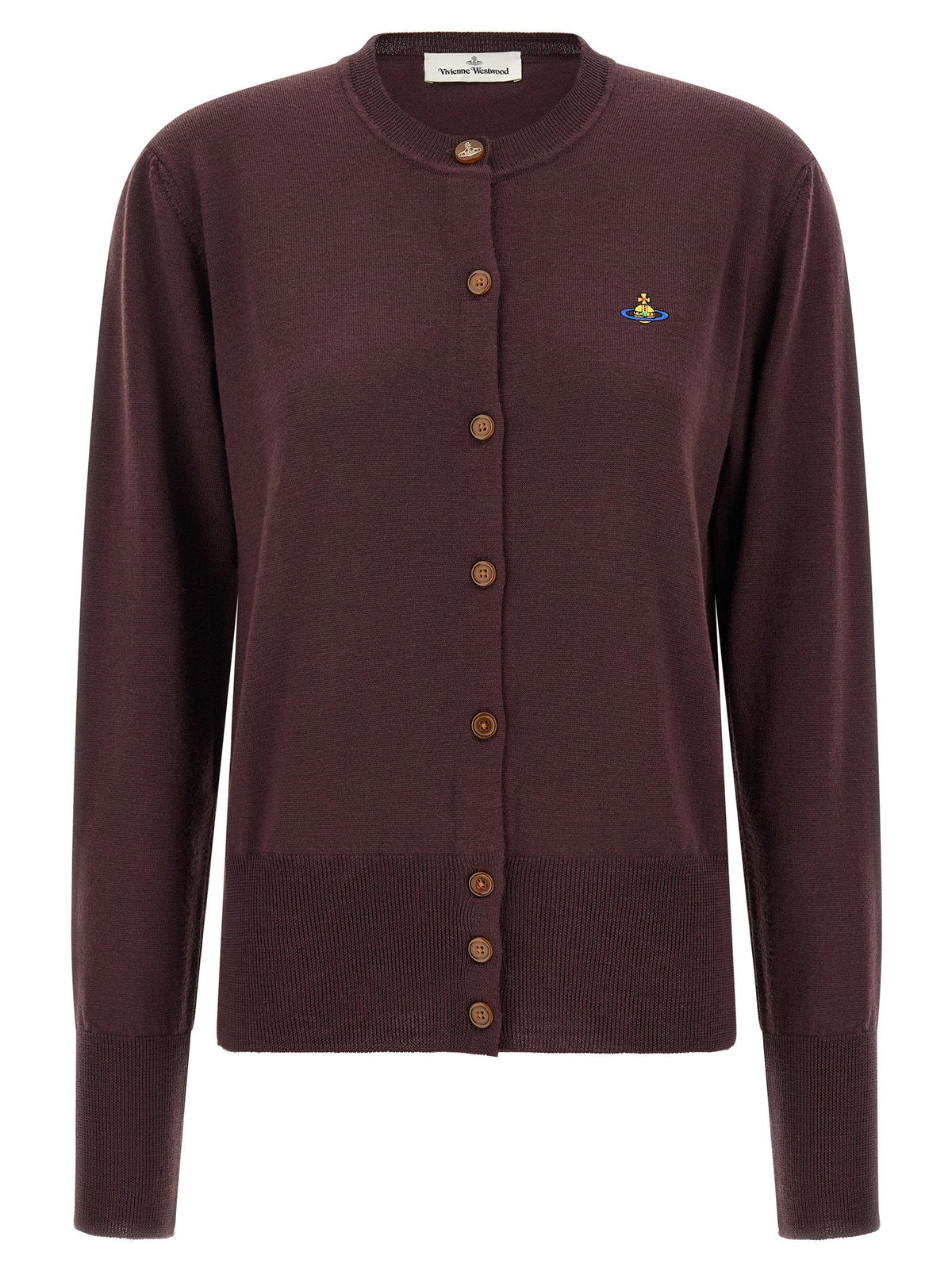 Vivienne Westwood Cardigan — Burgundy