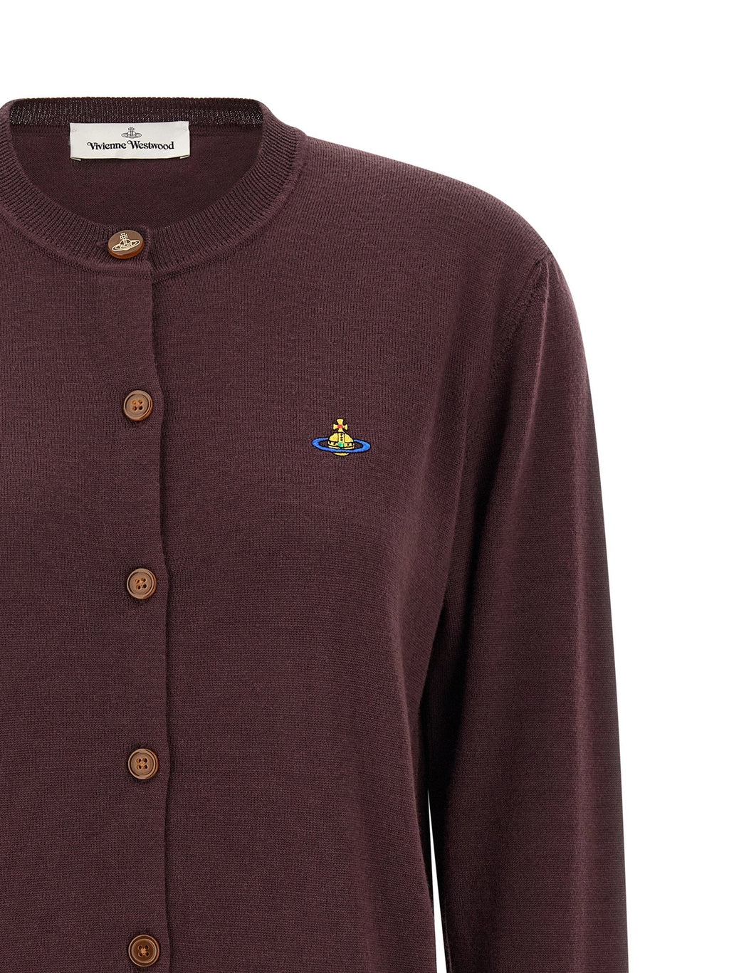 Vivienne Westwood Cardigan — Burgundy
