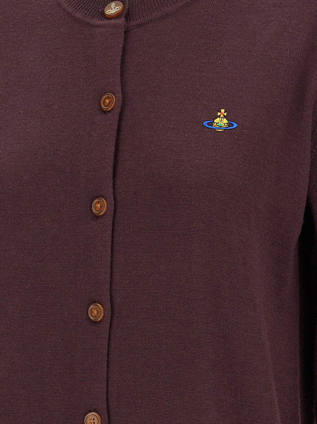 Vivienne Westwood Cardigan — Burgundy
