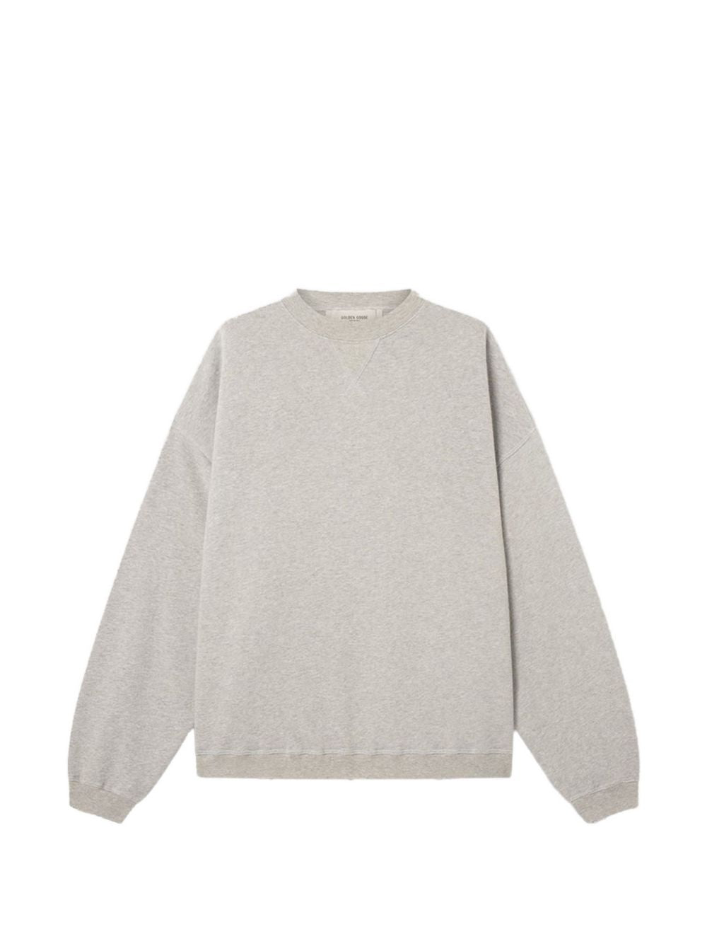 Golden Goose Cotton Crew Neck Sweatshirt — Grey