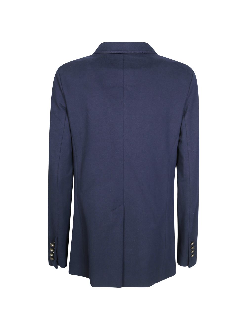 Circolo 1901 Double-Breasted Cotton Blazer — Navy