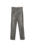 Ermanno Scervino Textured Baggy Jeans — Gray