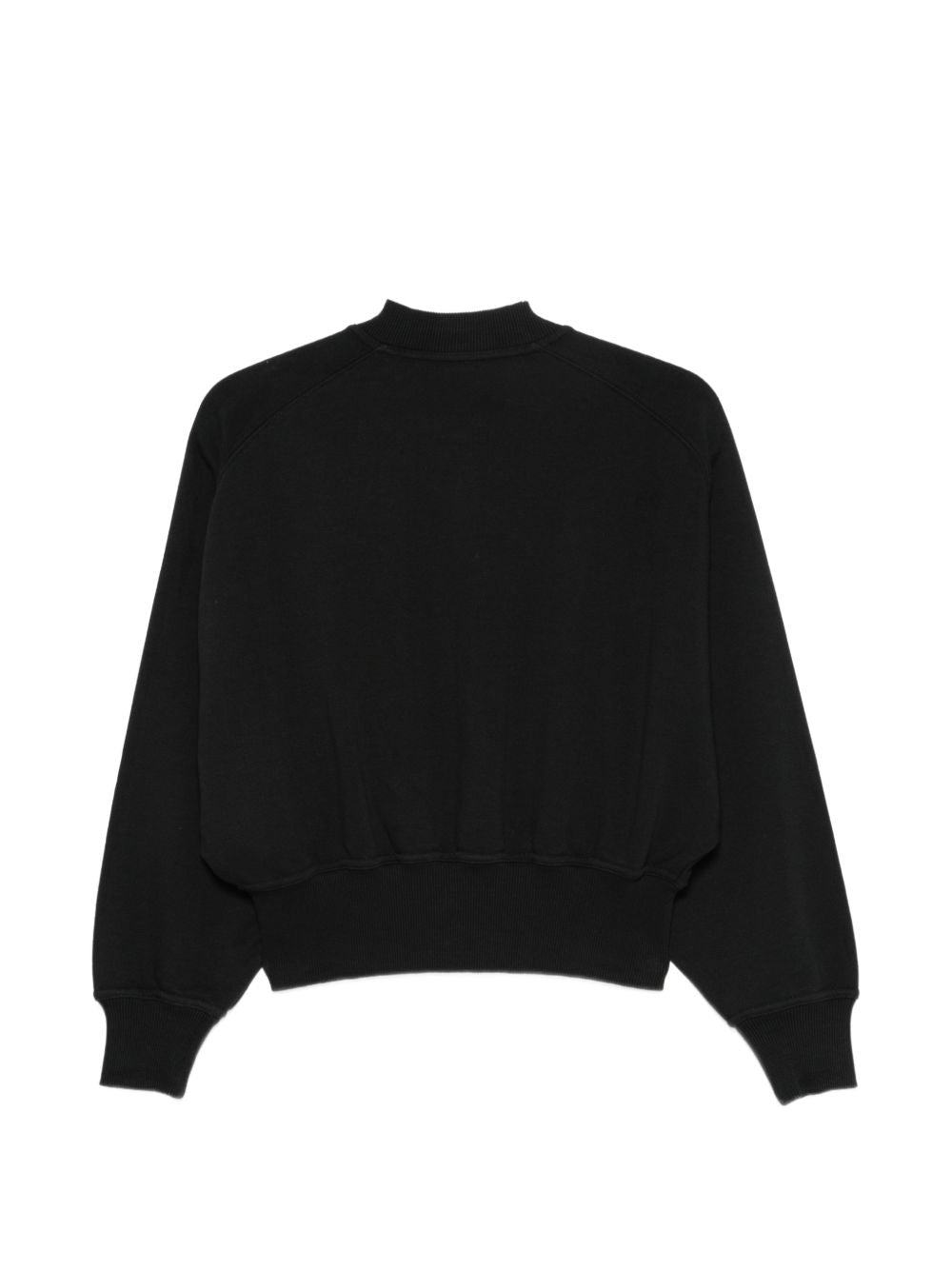 MM6 Maison Margiela Embroidered Logo Bomber Jacket — Black