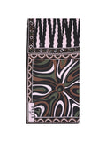 Pucci Patchwork Silk Twill Scarf — Brown