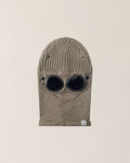 C.P. Company Merino Wool Goggle Balaclava in Fallen Rock - Beige