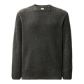 C.P. Company, Chenille Pullover in Raven Grey aus Baumwolle