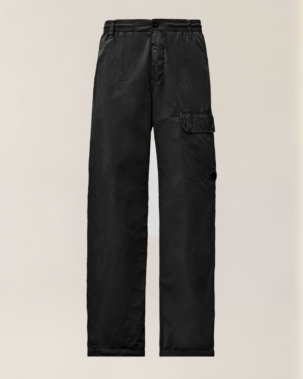 C.P. Company Chrome-R Regular Lens Cargo Pants in Black