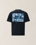 C.P. Company 30/1 Jersey Graphics T-Shirt in Black
