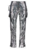 Isabel Marant Ciane Trousers — Silver