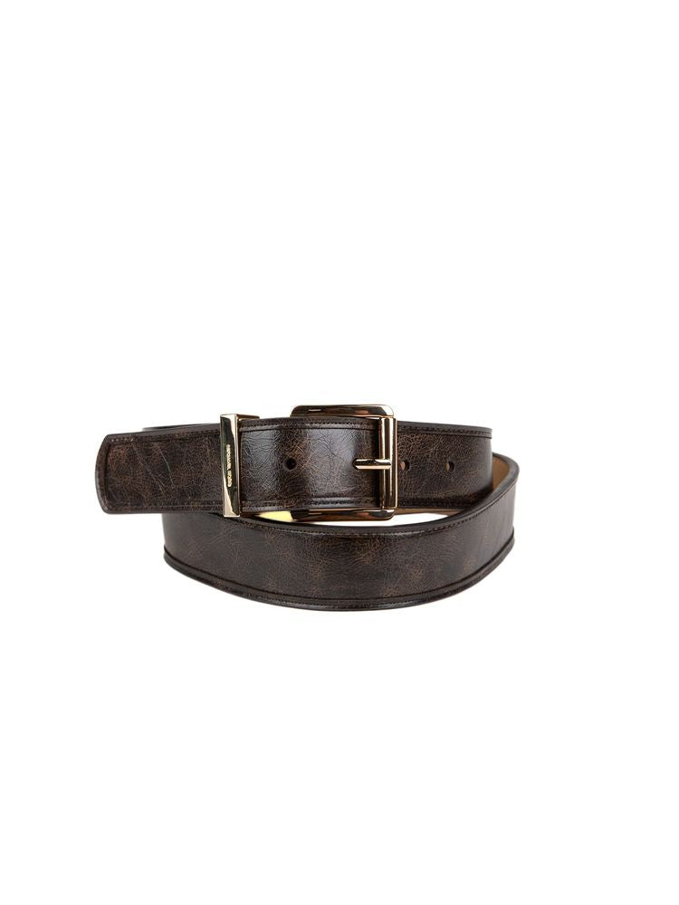 Michael Kors Leather Belt — Brown