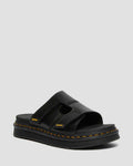 Men's Daxton Leather Slide Sandals Black