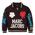 Marc Jacobs Varsity Knit Polo Black Women 2S6RTP050K24-267
