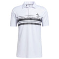 adidas Novelty Core Stripe Polo Shirt - White/Black