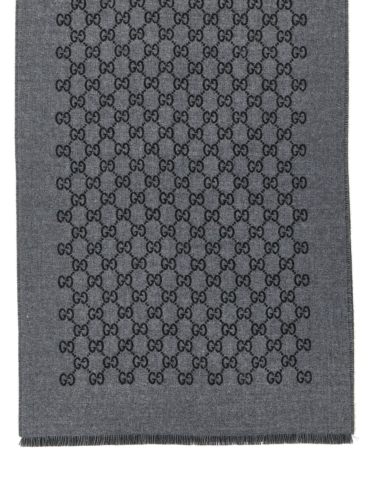 Gucci Sogi Scarf — Grey