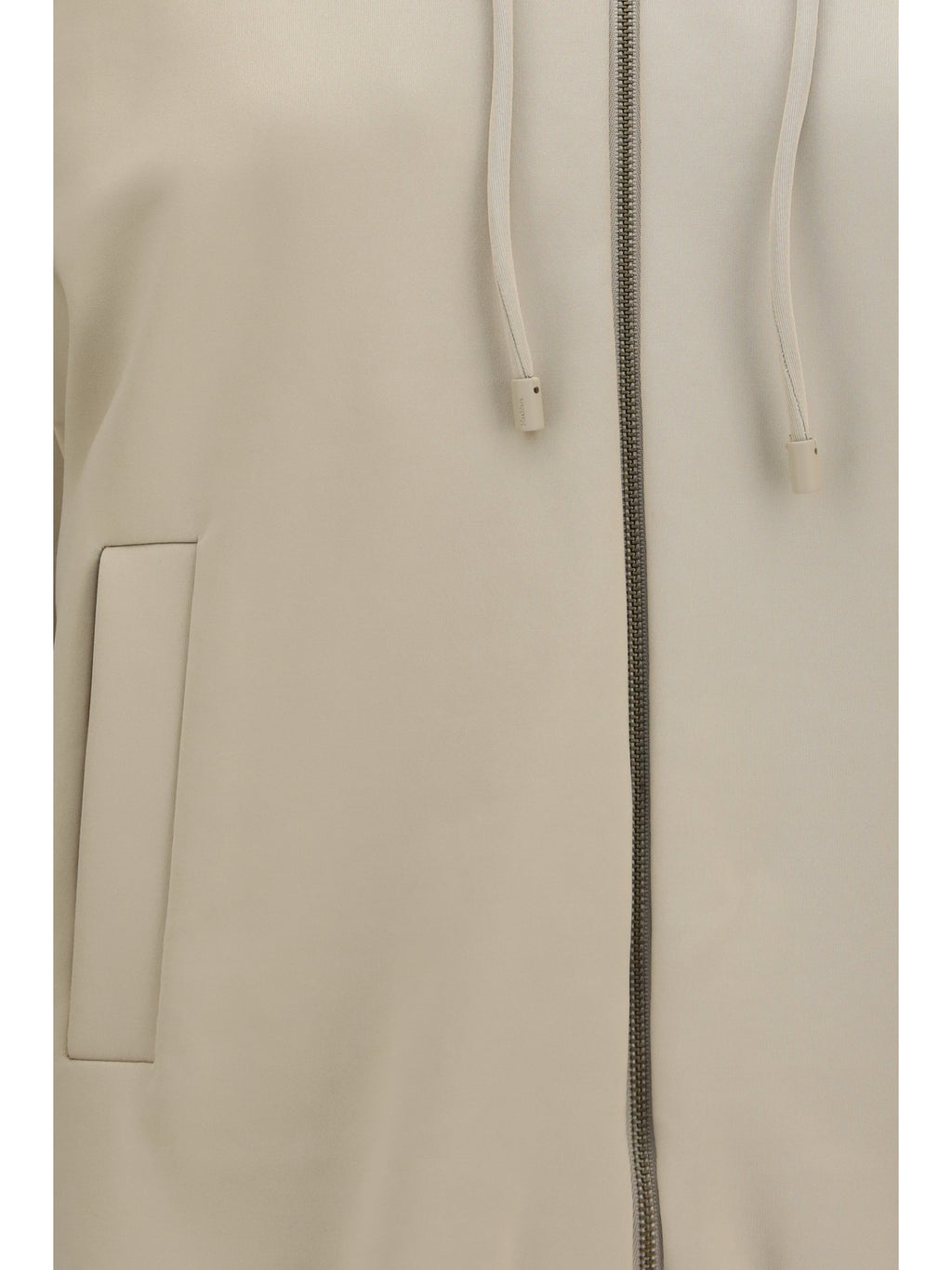 Max Mara Fidato Hooded Sweatshirt — Beige