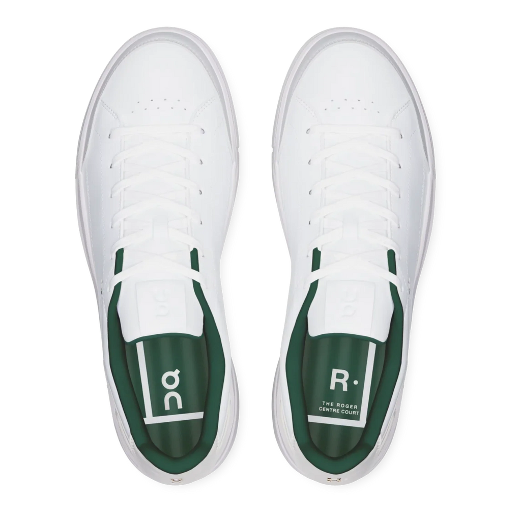 On Shoes The Roger Center Court White/Evergreen Men 3MG10482924