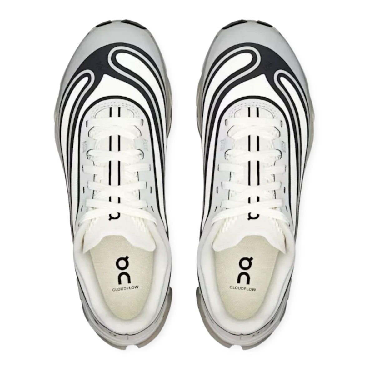 On Shoes Cloudflow 5 AD Ivory/Black Women 3WF30440791
