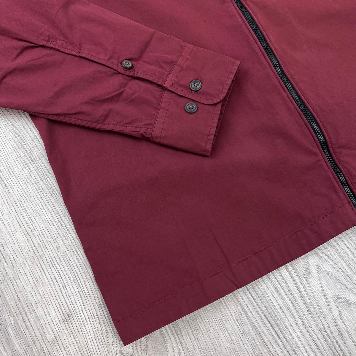 CP Company Zip Overshirt - Andorra Red