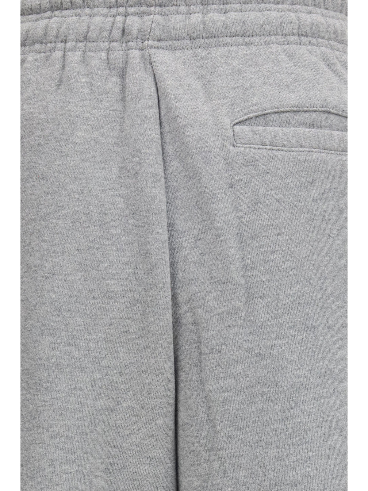 Entire Studios Heavyweight Cotton Fleece Joggers — Gray
