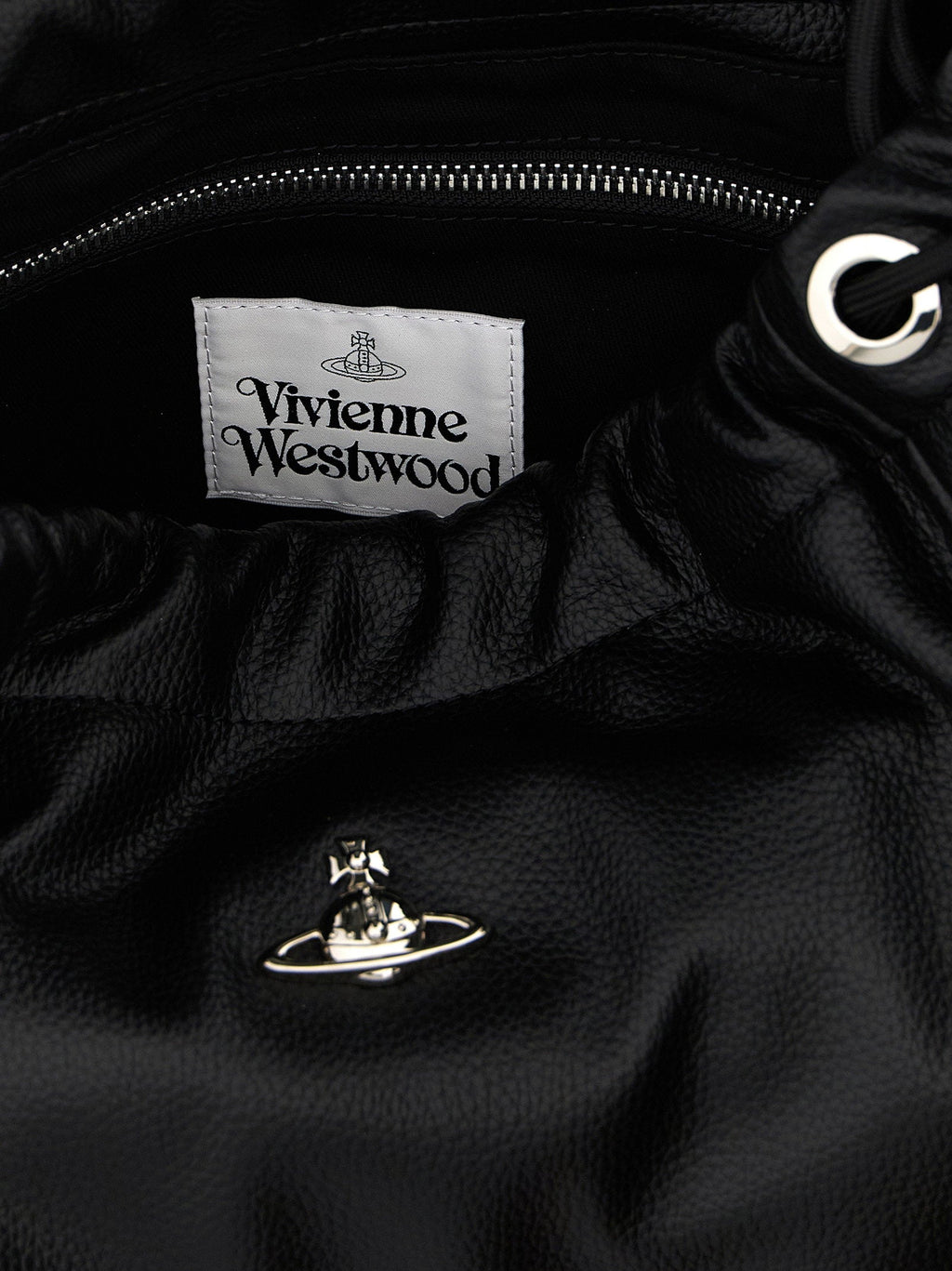 Vivienne Westwood Hilary Bucket Bag — Black