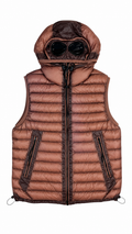 Gilet C.P Company D.D Shell Down Goggle Jacket - Rose - Taille 44 - Neuf