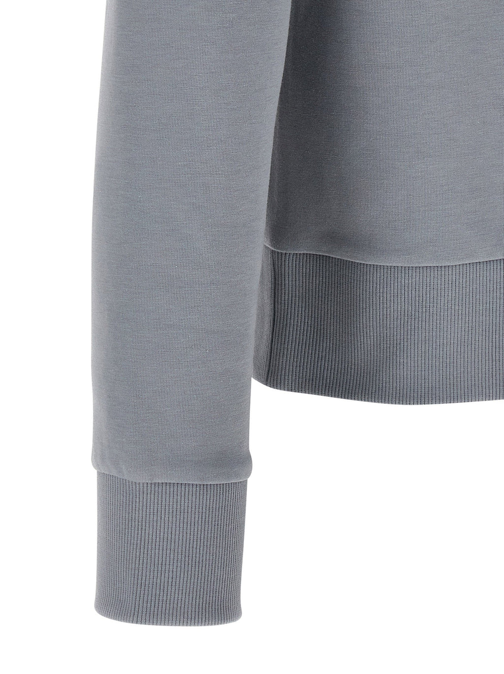 Hugo Boss Cotton-Canvas Hoodie — Gray