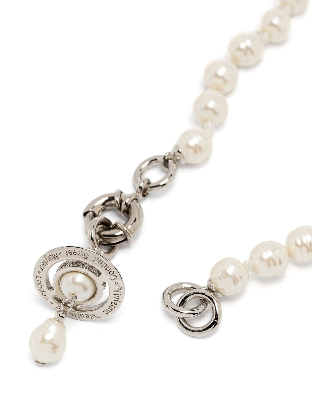 Vivienne Westwood Aleksa Necklace — White