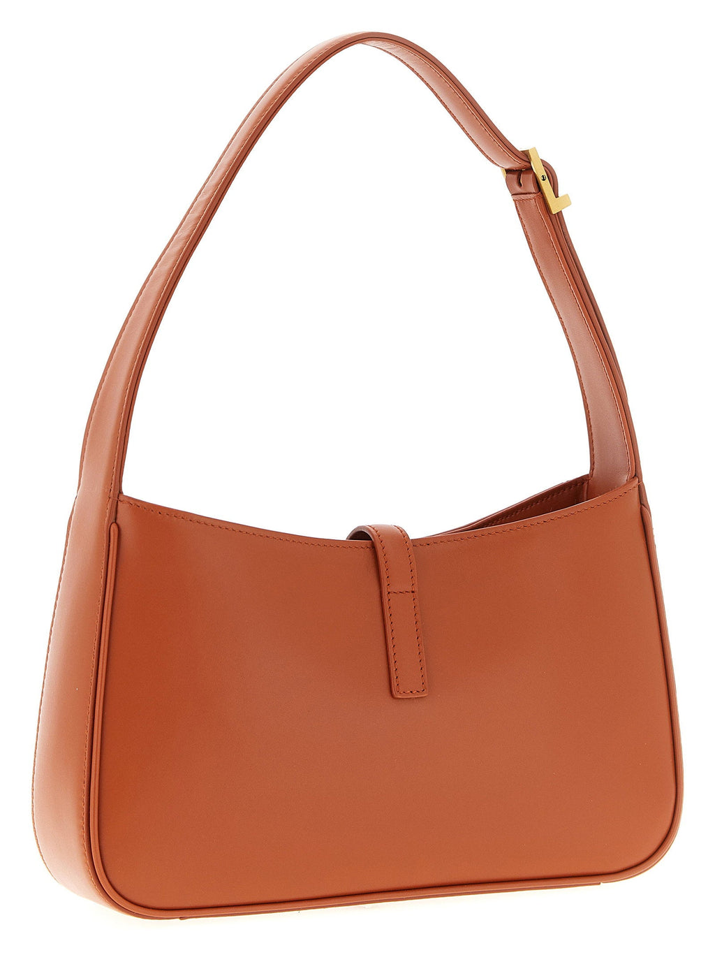 Saint Laurent Le 5 à 7 Shoulder Bag — Orange