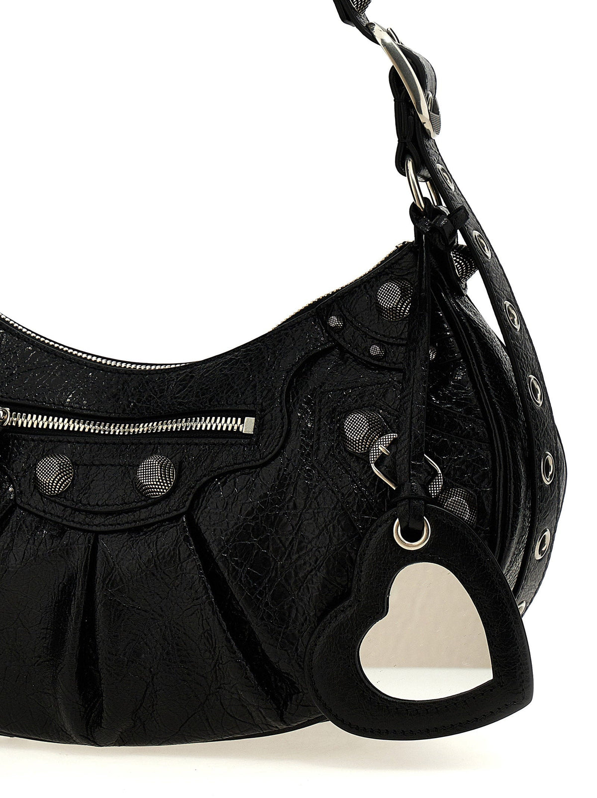 Balenciaga Le Cagole S Shoulder Bag — Black