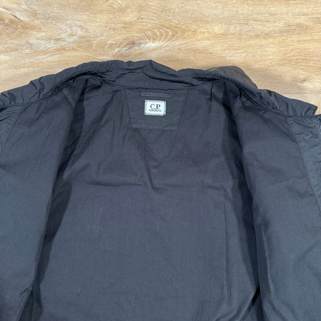 C.P. Company Chrome-R Lens Overshirt in Black
