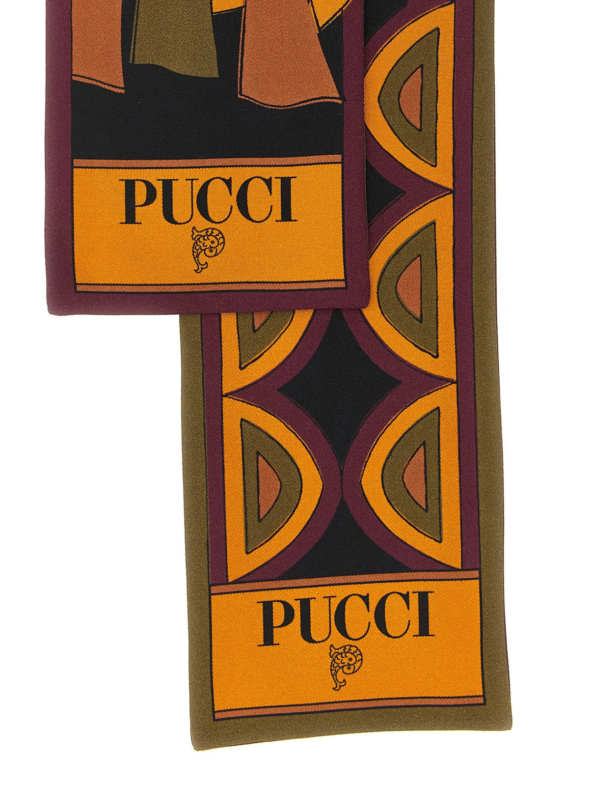 Emilio Pucci Baiadera Scarf — Black