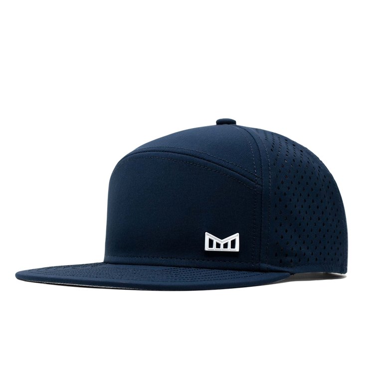 Trenches Icon Hydro Performance Snapback Hat Navy