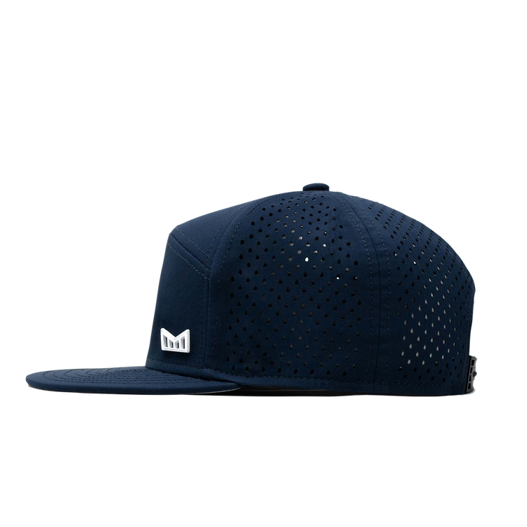 Trenches Icon Hydro Performance Snapback Hat Navy