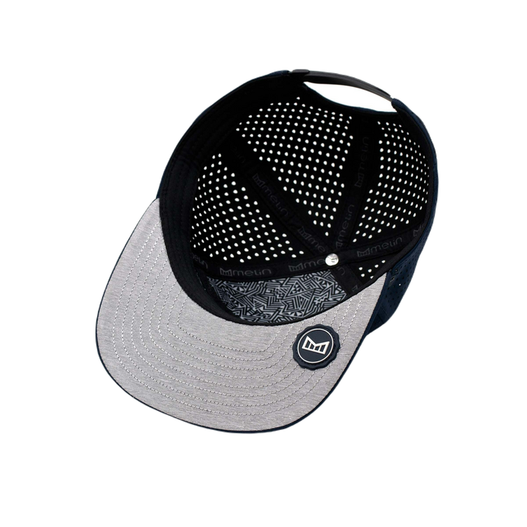 Trenches Icon Hydro Performance Snapback Hat Navy