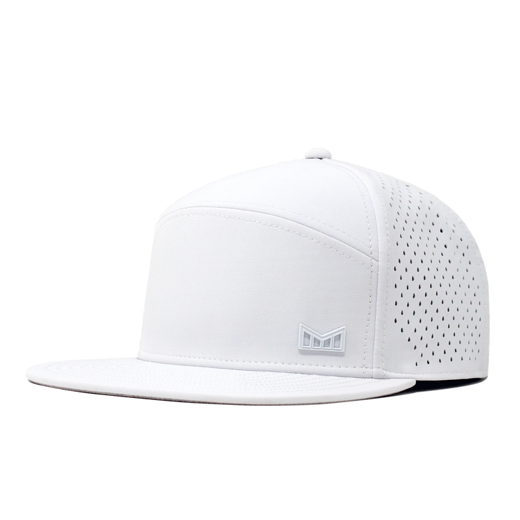 Trenches Icon Hydro Performance Snapback Hat White