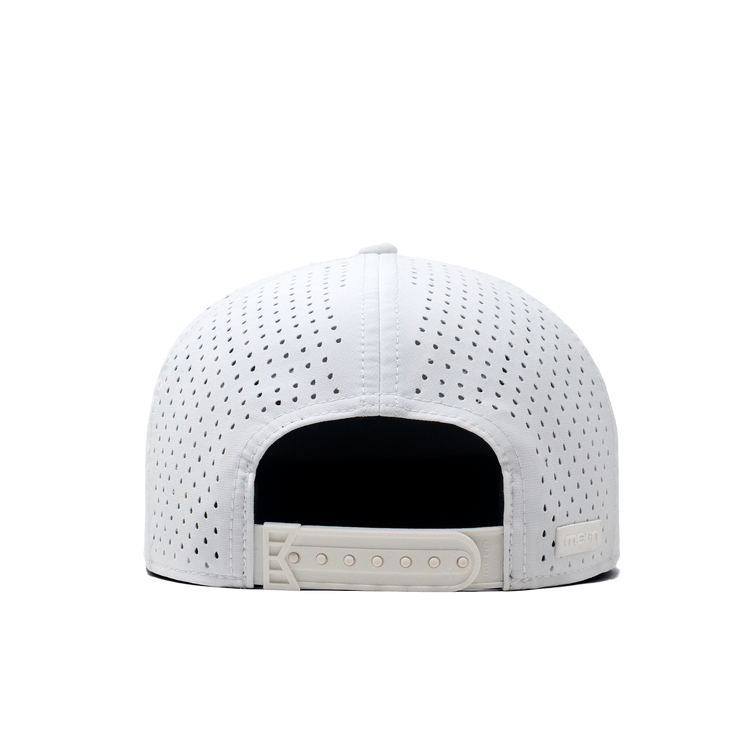 Trenches Icon Hydro Performance Snapback Hat White