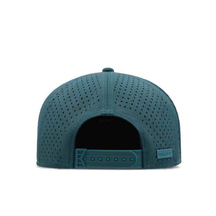 Trenches Icon Hydro Performance Snapback Hat Atlantic Deep