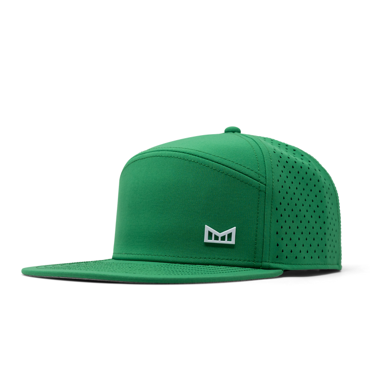 Trenches Icon Hydro Performance Snapback Hat Kelly Green