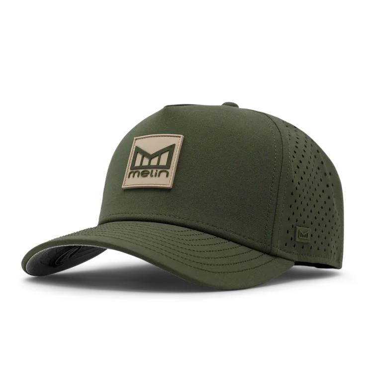 Hydro Odysea Stacked Snapback Hat CANOPY/KHAKI