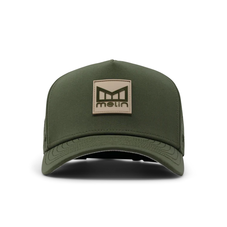 Hydro Odysea Stacked Snapback Hat CANOPY/KHAKI
