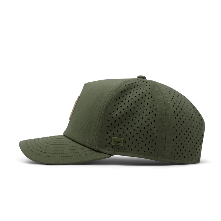 Hydro Odysea Stacked Snapback Hat CANOPY/KHAKI