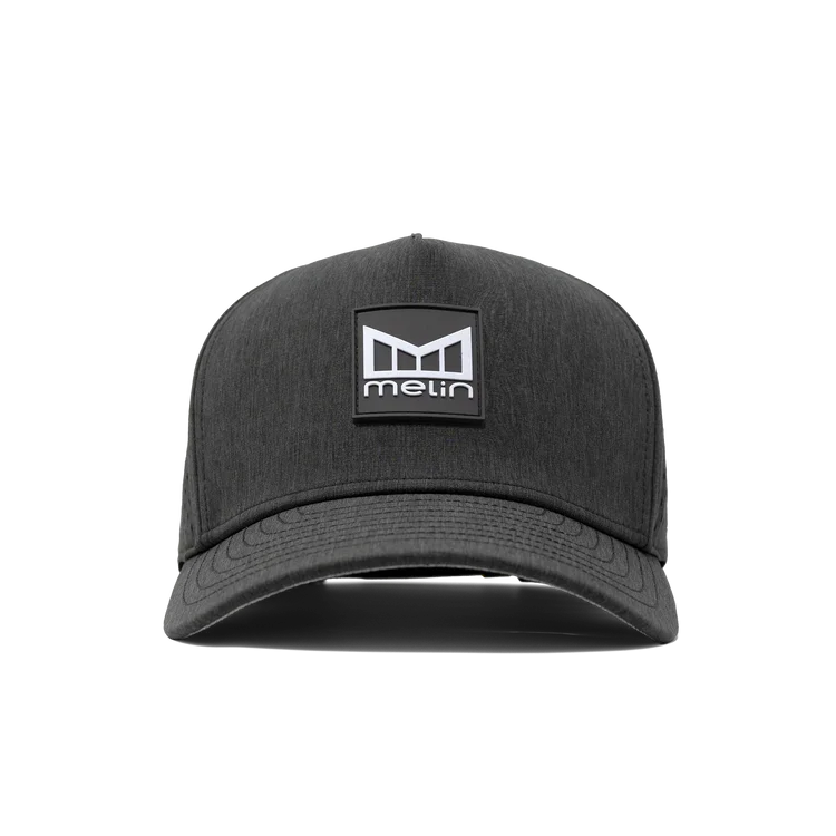 Hydro Odysea Stacked Snapback Hat CHARCOAL
