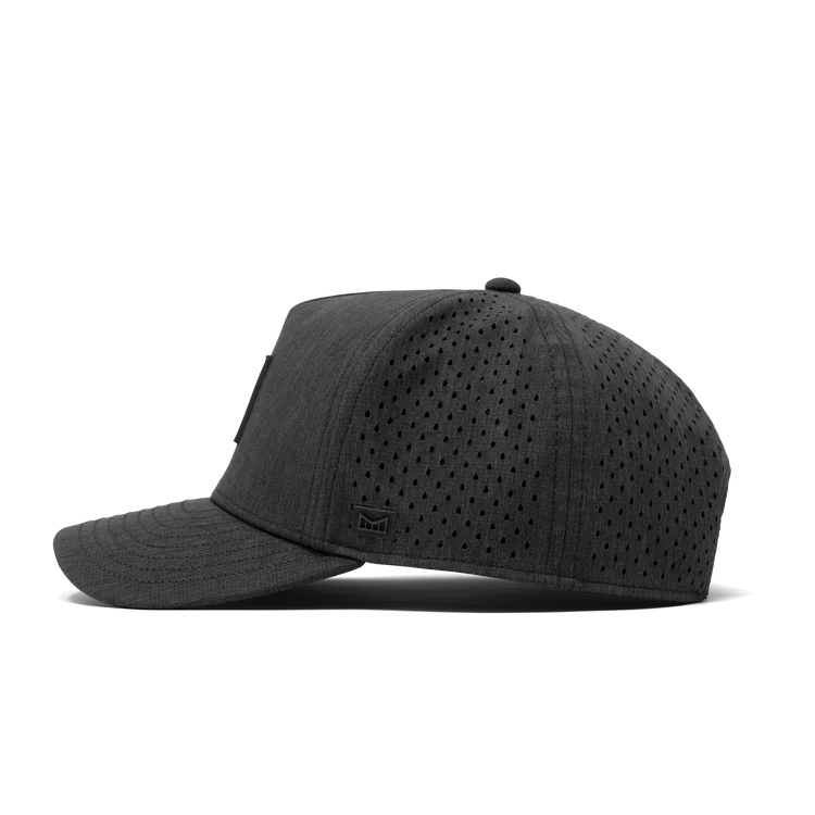 Hydro Odysea Stacked Snapback Hat CHARCOAL