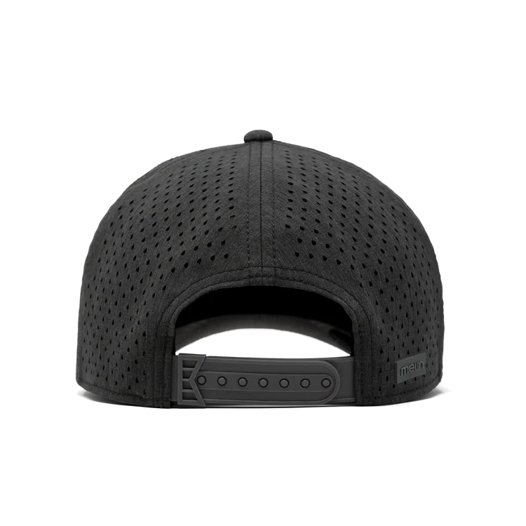 Hydro Odysea Stacked Snapback Hat CHARCOAL