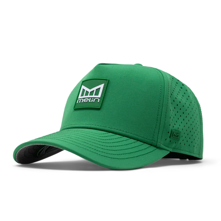 Hydro Odysea Stacked Snapback Hat KELLY GREEN