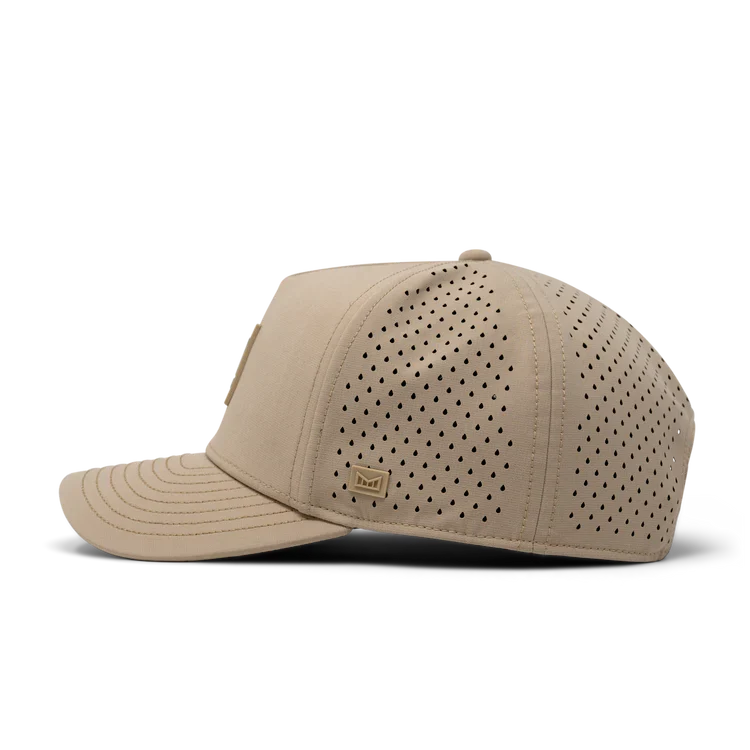 Hydro Odysea Stacked Snapback Hat KHAKI